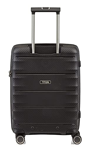 TITAN 4-Rad Handgepäck Koffer mit TSA Schloss, erfüllt IATA-Bordgepäckmaß, Gepäck Serie...