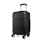 KONO Reisekoffer Handgepäck Koffer mit Rollen Hartschale Trolley 55x38x22cm 33 Liter Leichtgewicht...
