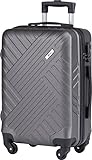 Xonic Design Boardcase Reisekoffer - Hartschalen-Koffer mit 360° Leichtlauf-Rollen - hochwertiger...