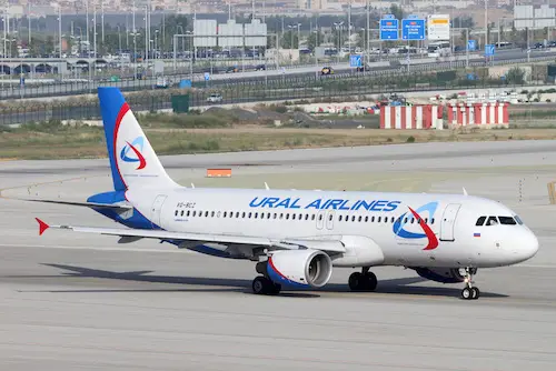 A320 aus der Flugzeugflotte von Ural Airlines